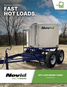 Novid stainless steel hot load tank brochure cover-1