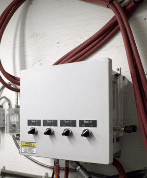 novid inc-- diffuser aeration system multi-control box DAS-R -1-2