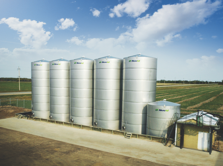 Stainless Storage for Liquid Fertilizer Novid